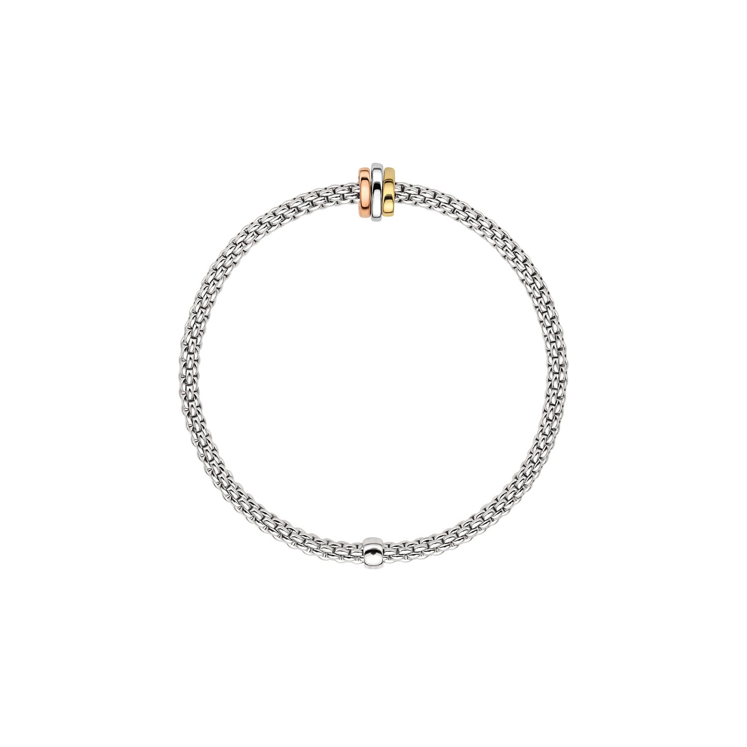 Flex'it Prima bracelet in white gold