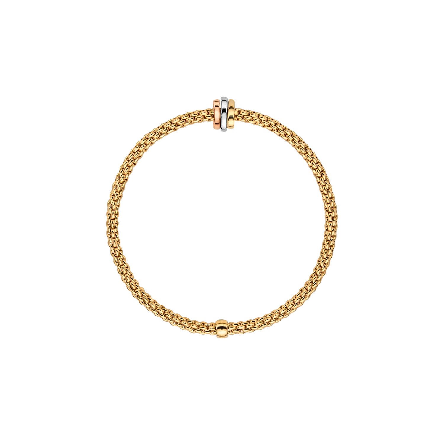 Flex'it Prima bracelet in yellow gold