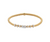 Flex'it Prima bracelet with diamonds in yellow gold