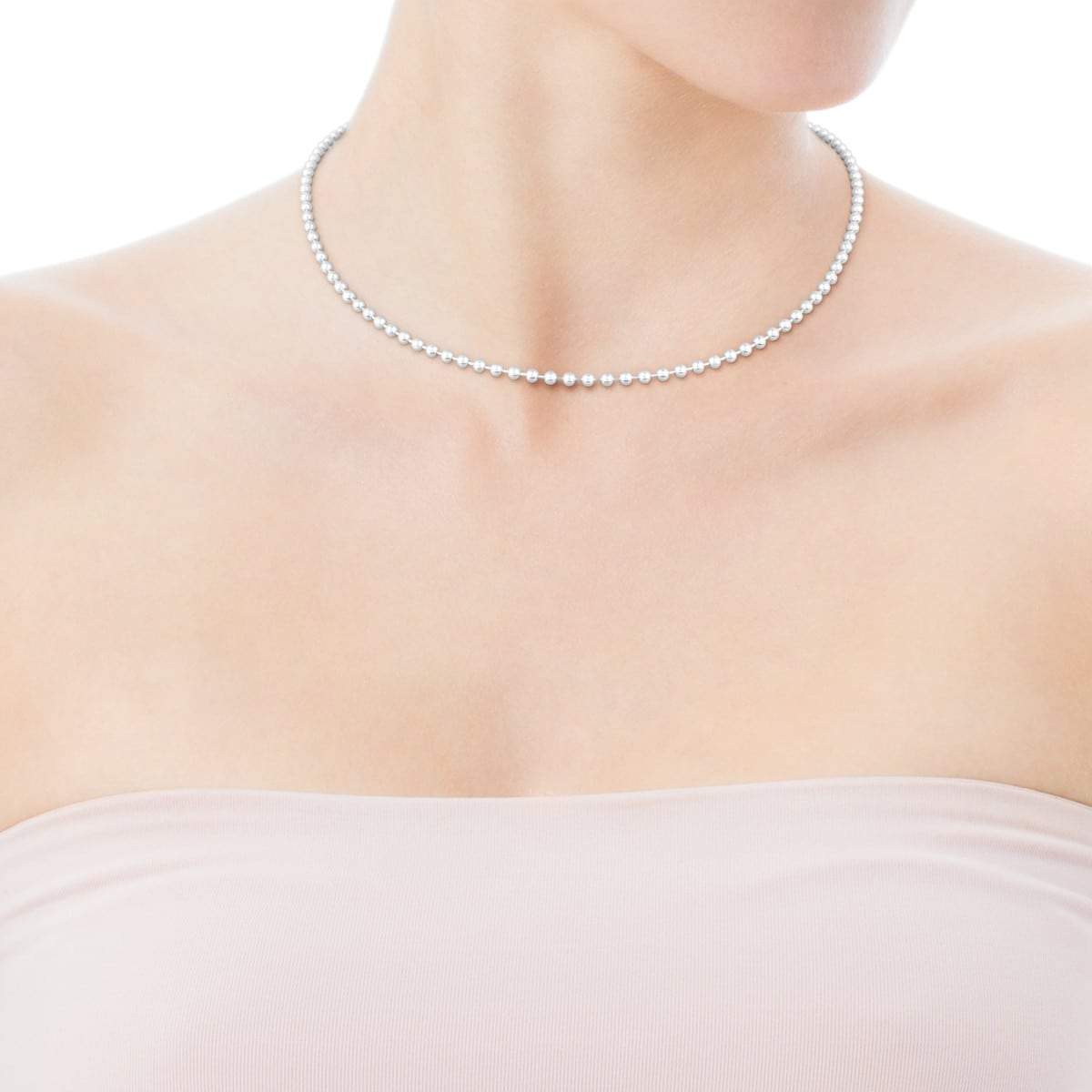 Silver TOUS Chain Choker