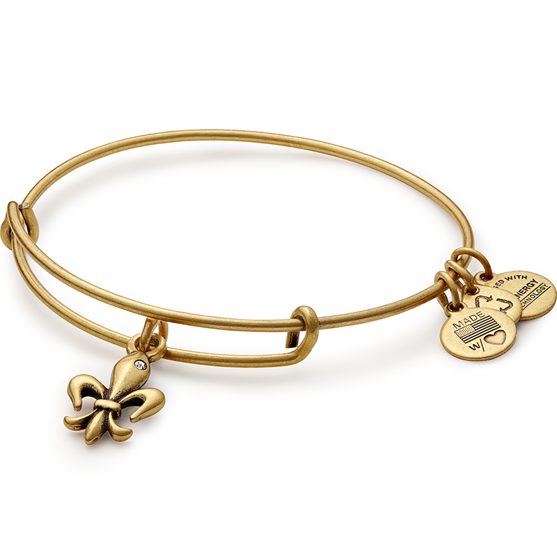 Alex And Ani French Royalty Gold Bangle