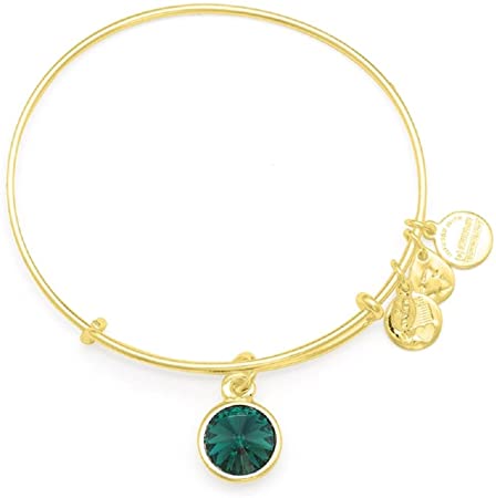 Crystal Birthstone May Bangle