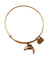 Alex And Ani Dolphin Gold Bangle