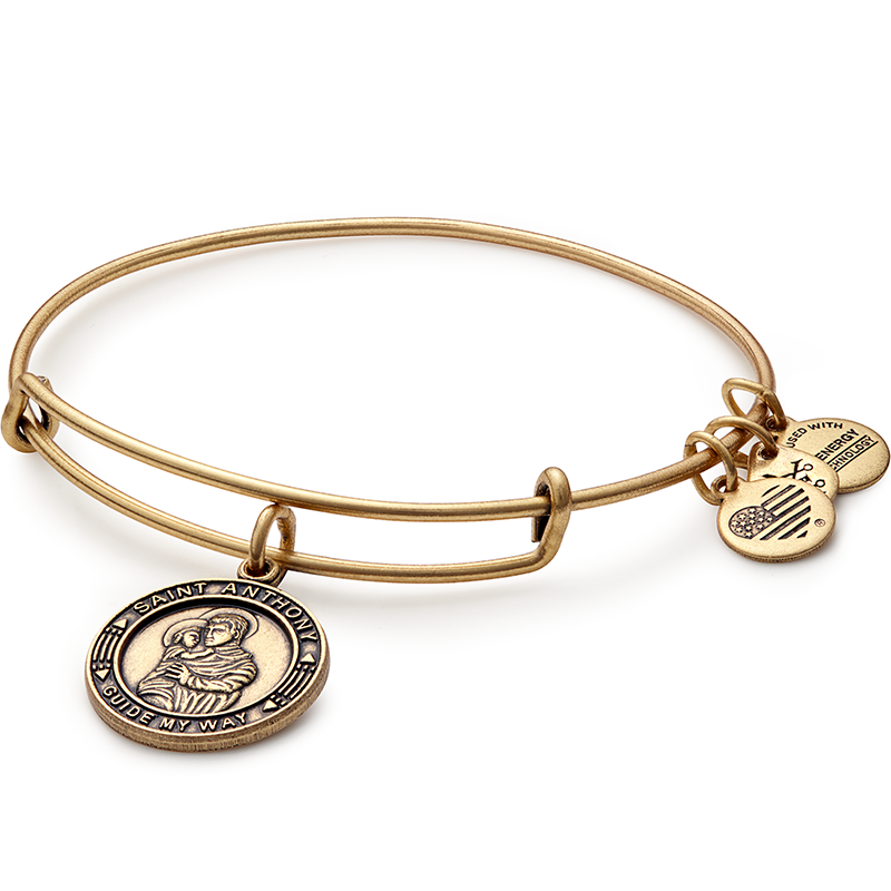 Alex And Ani Bangle Bar St. Anthony Rafaelian Bangle