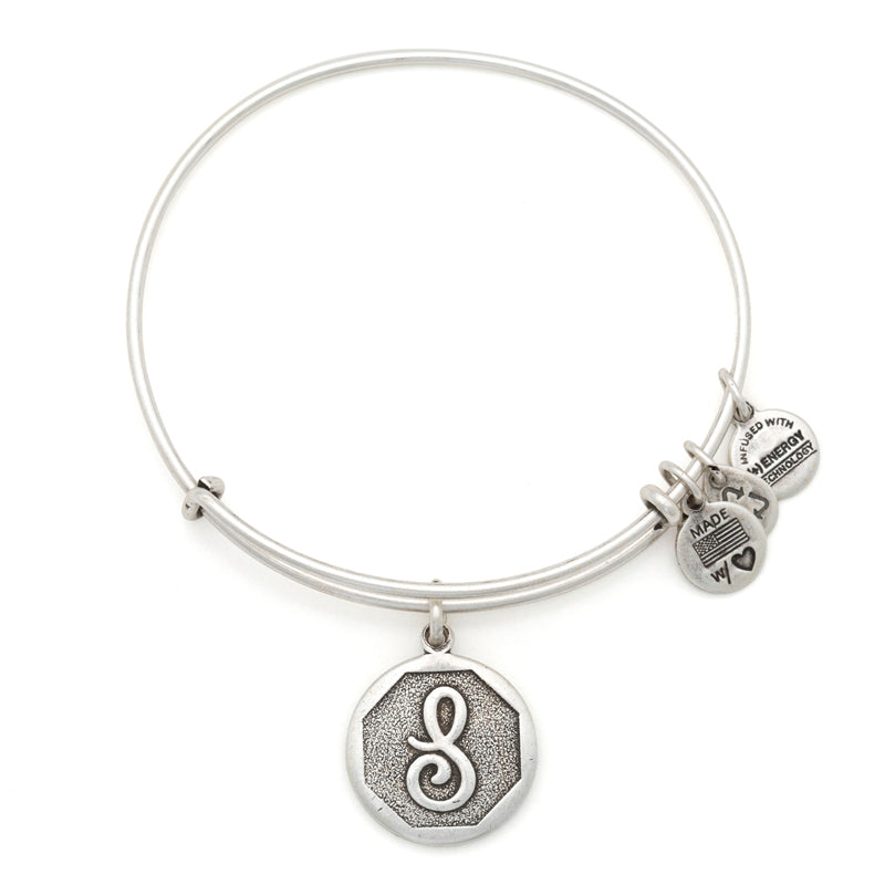 Alex And Ani Initial S Charm Bangle