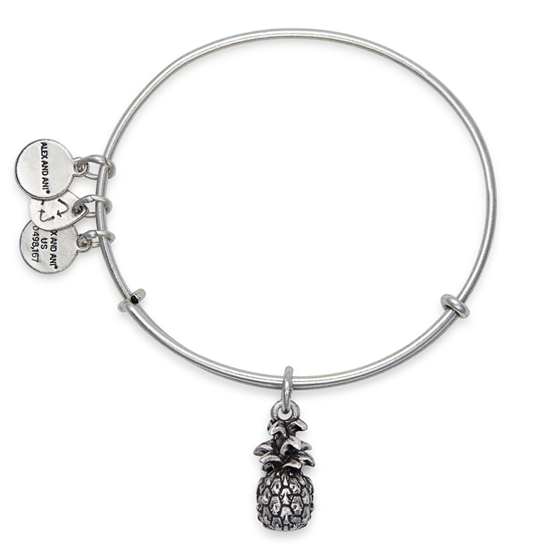 ALEX AND ANI Path Of Symbols Pineapple Bangle