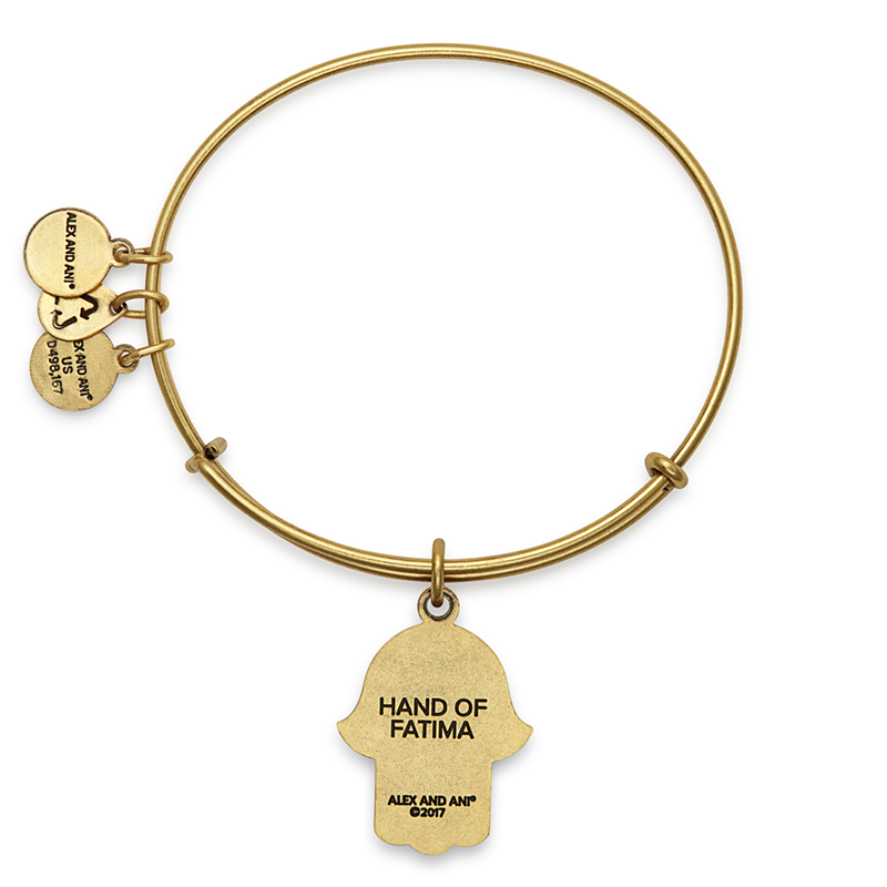 ALEX AND ANI Path Of Symbols Hand Of Fatima Bangle