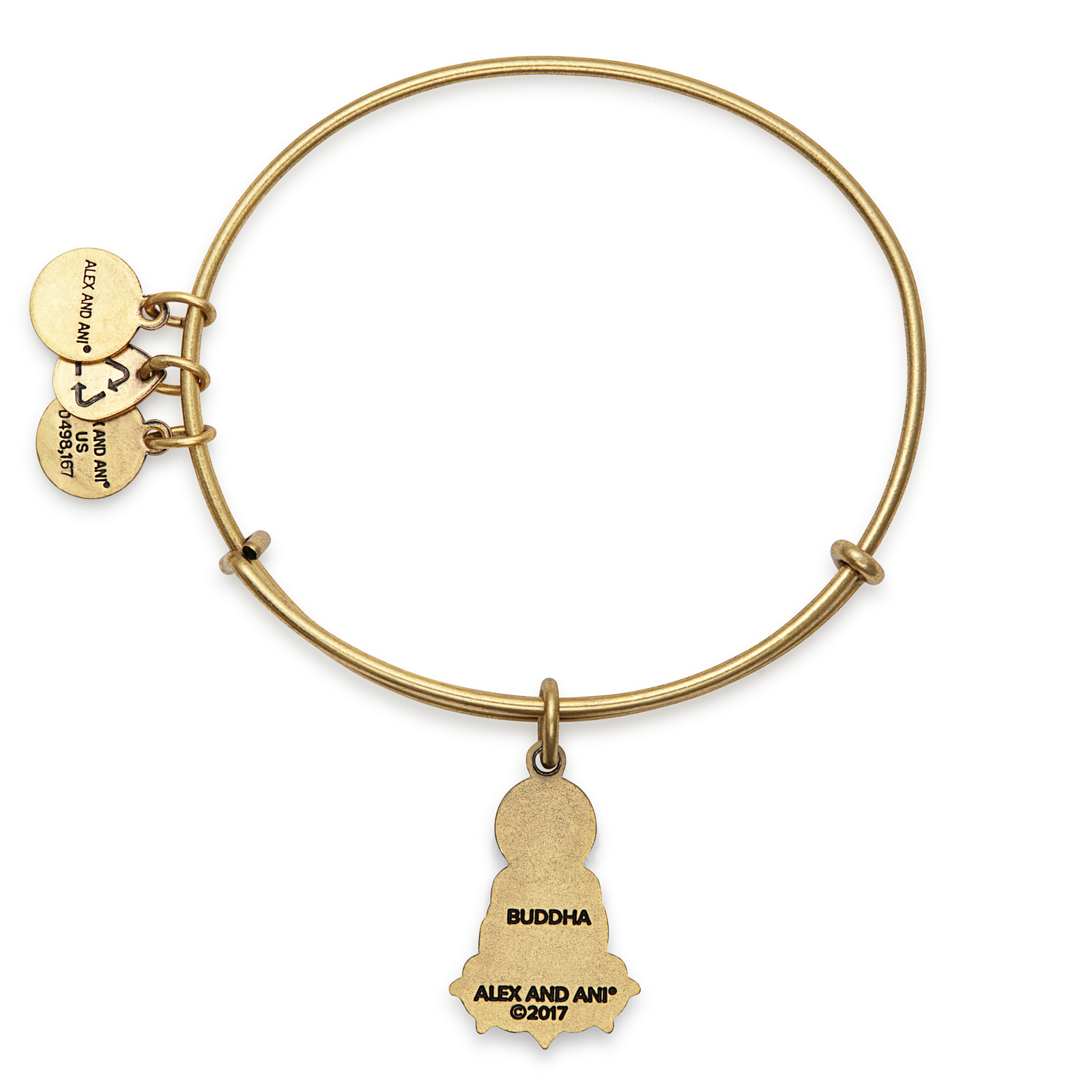 Alex And Ani Buddha Charm Bangle