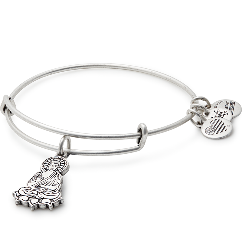 Alex And Ani Buddha Charm Bangle Bracelet