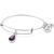 Alex And Ani February Drop Charm Bangle 