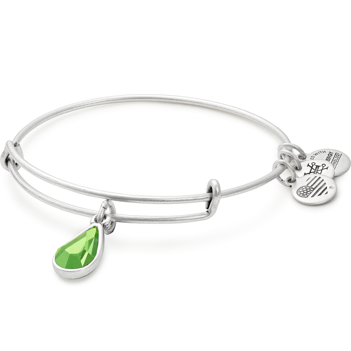 Alex And Ani August Drop Charm Bangle 