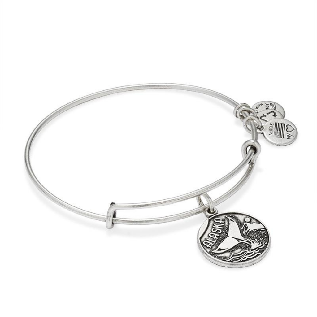 Alaska Whale Tail Bangle