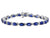 14kw sapphire bracelet