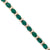 14ky emerald bracelet