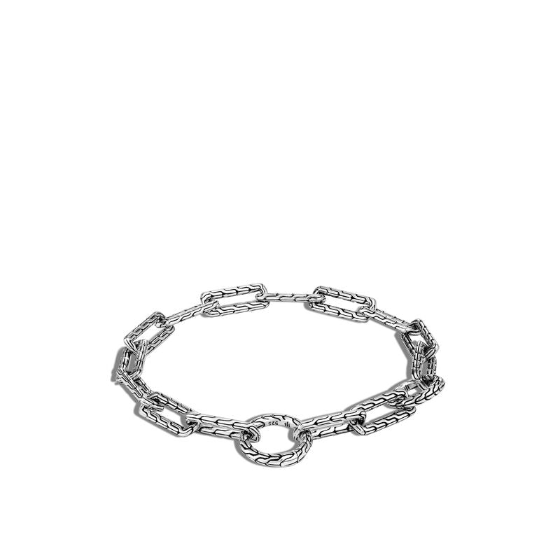Long Link Amulet Connector Bracelet