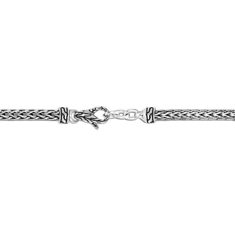 Asli Classic Chain Link Station Bracelet in Silver
