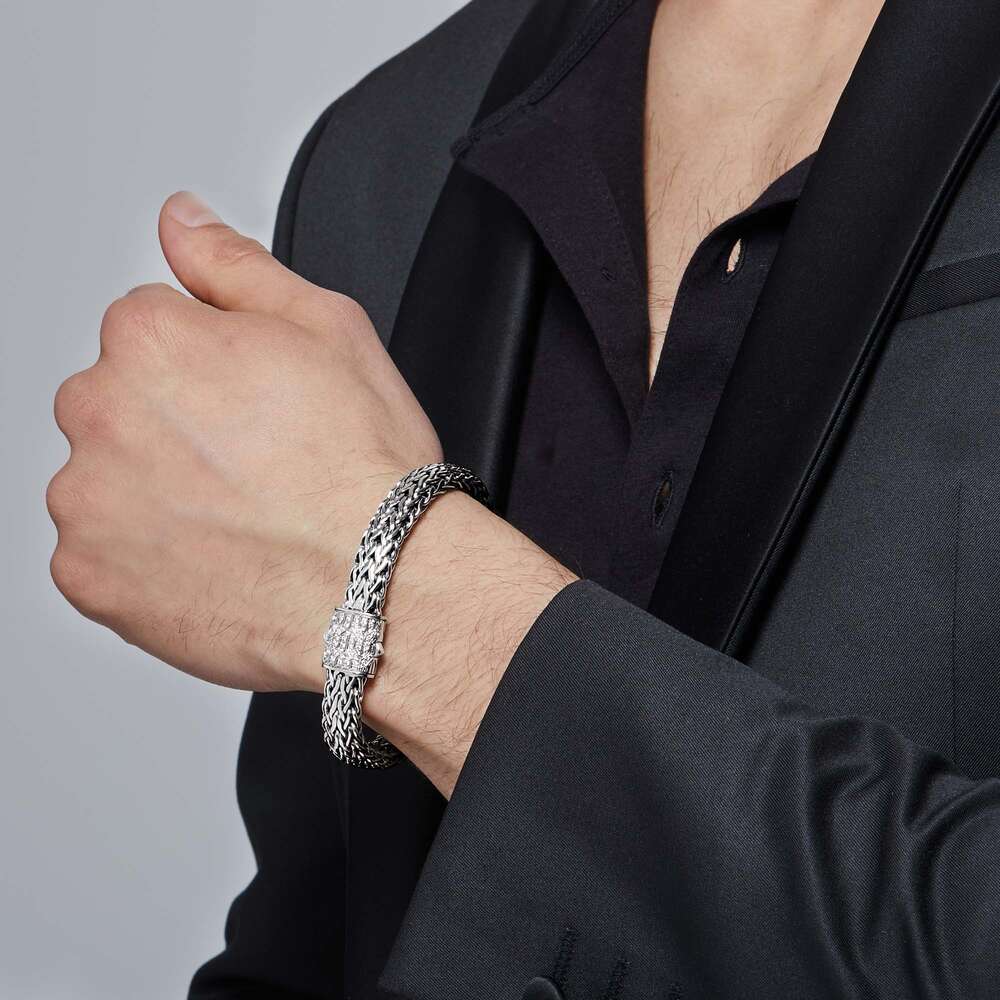Silver Gemstone Bracelet - buy latest Silver bracelet designs online at  best price — KO Jewellery
