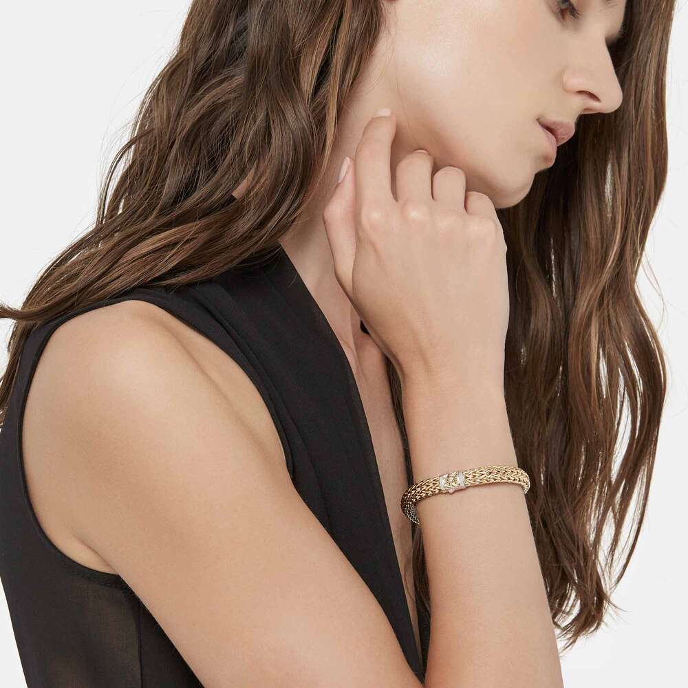 Miami Cuban link bracelet 10 karat gold 7.5 mm – Samiejewelers