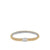 Classic Chain 6.5MM Reversible Bracelet in Silver and 18kt Yellow Gold with Diamonds