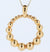14Kt Round Pendant In Yellow Gold, 5.9Gms.