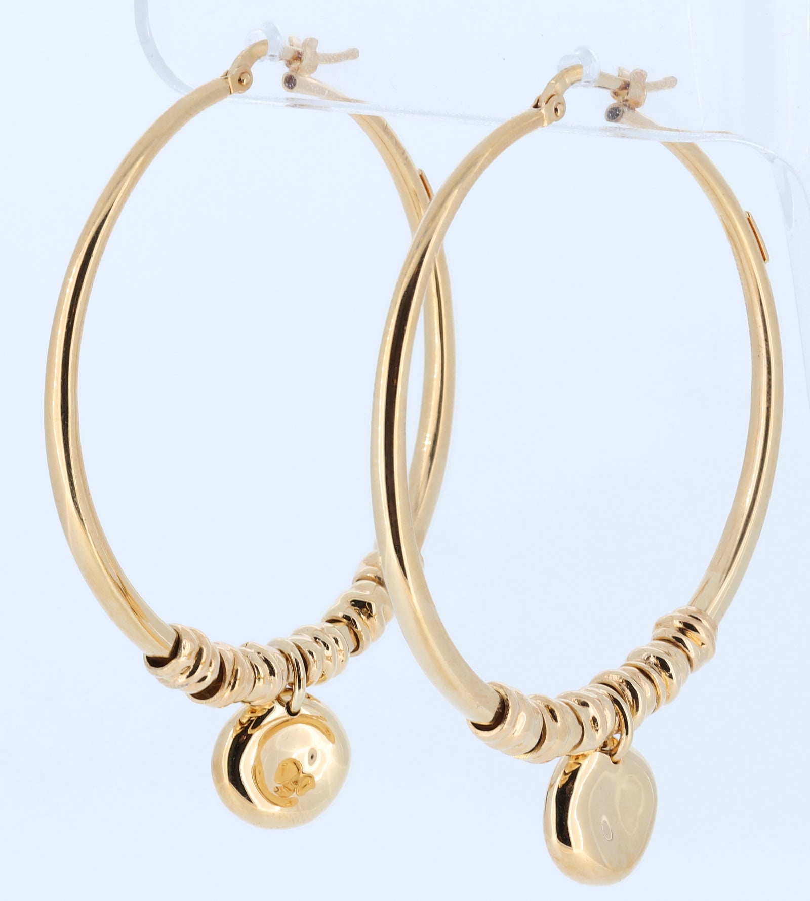 14Kt Hoop Earring