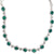 18kw emerald necklace