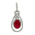 18kw ruby pendant