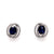 14k sapphire earrings