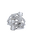 6 Solitare Cluster Cocktail Ring with 1.47cts of diamonds in 18Kt White Gold