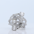 6 Solitare Cluster Cocktail Ring with 1.47cts of diamonds in 18Kt White Gold