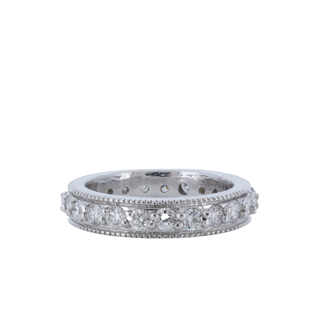 1.24ctw Diamond Eternity Band in 14Kt White Gold