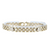 14K Two-Tone Gold Bracelet With 16.5Grams