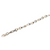 14Kt Fancy Two-Tone Link Chain 11.80Gr