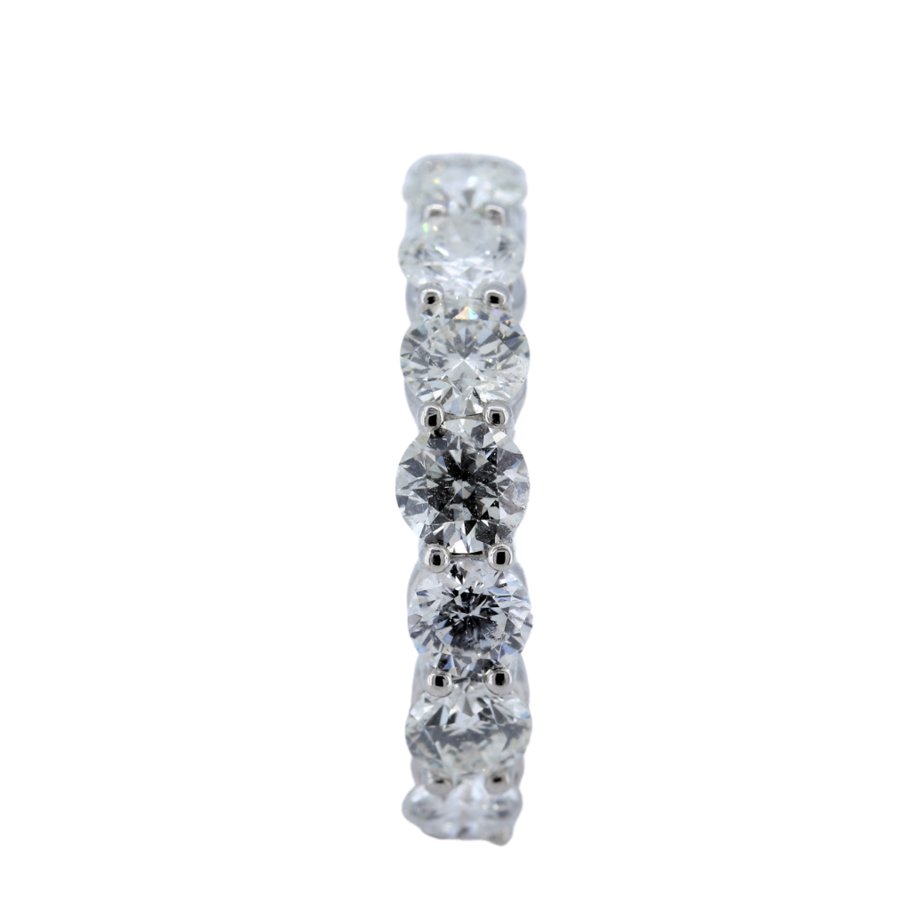 Platinum 8 Stone 1.95ctw Diamond Band
