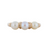 14K Yellow Gold Infant Pearl Ring.