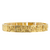 14K Yellow Gold Nugget 11.5Mm Bracelet