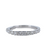 18Kt 0.80ctW 12 Stone Diamond Band