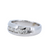 5 Stone Men's Channel 0.93ctw Diamond Band in a 14Kt White Gold Setting