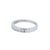 5 Stone Channel Set 0.26ctw Diamond Band in 14Kt White Gold