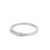 Shared Prong 5 Stone 0.25ctw Diamond Band In 14Kt White Gold