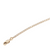 14Kt Yellow Gold Fancy Link Chain With Crystals