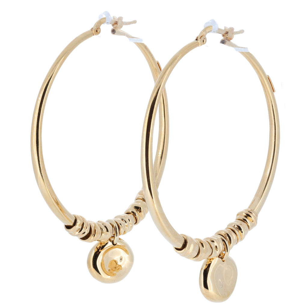 14Kt Hoop Earring