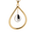 14Kt Two Tone Adjustable Length Necklace