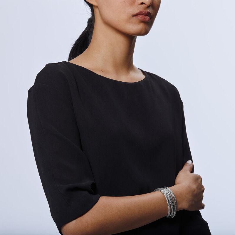 Asli Classic Chain transformable Necklace in Silver