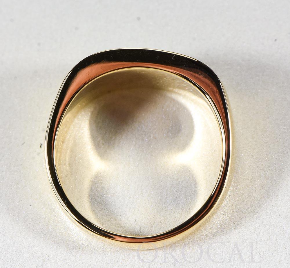 Gold Quartz Ring &quot;Orocal&quot; RM1005Q Genuine Hand Crafted Jewelry - 14K Gold Casting