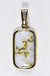 Gold Quartz Pendant "Orocal" PN851DQ Genuine Hand Crafted Jewelry - 14K Gold Yellow Gold Casting