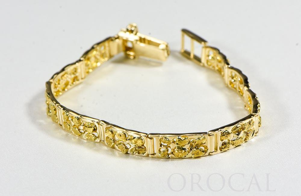 Accessories | 1k Yellow Gold Nugget Bracelet | Poshmark