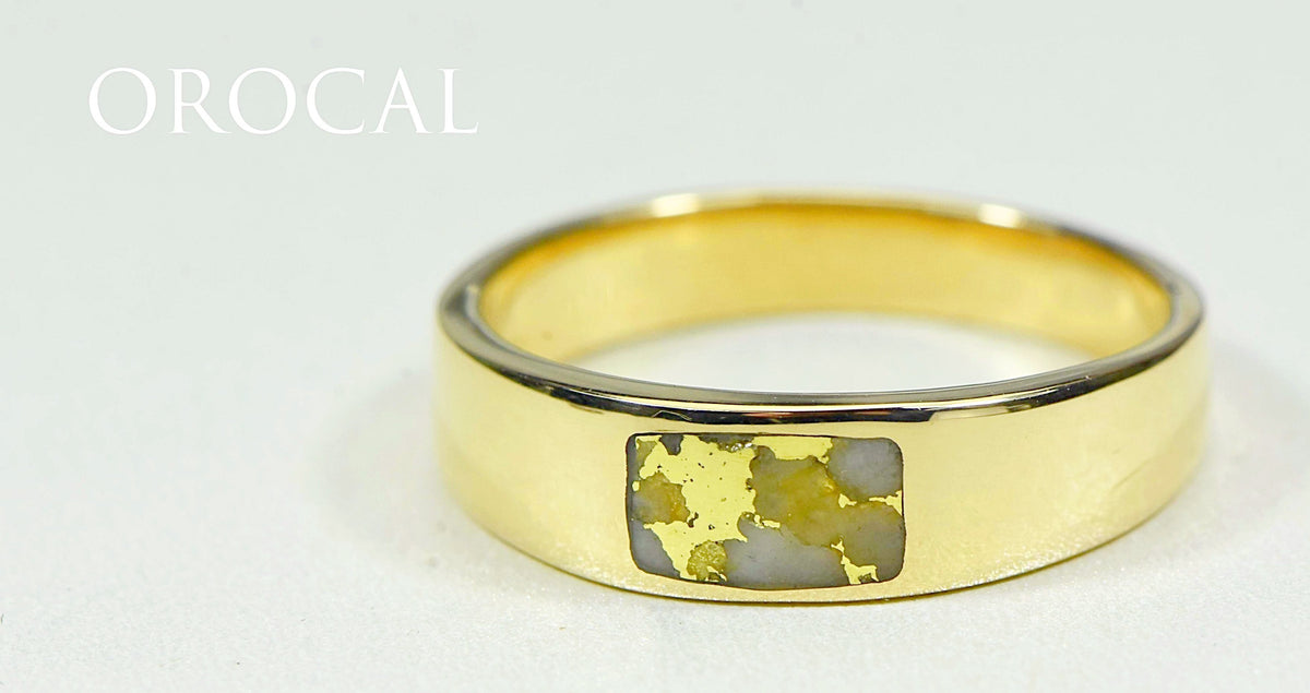 Gold Quartz Ring &quot;Orocal&quot; RM652Q1 Genuine Hand Crafted Jewelry - 14K Gold Casting