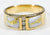 Gold Quartz Ladies Ring "Orocal" RLL1330DQ Genuine Hand Crafted Jewelry - 14K Gold Casting