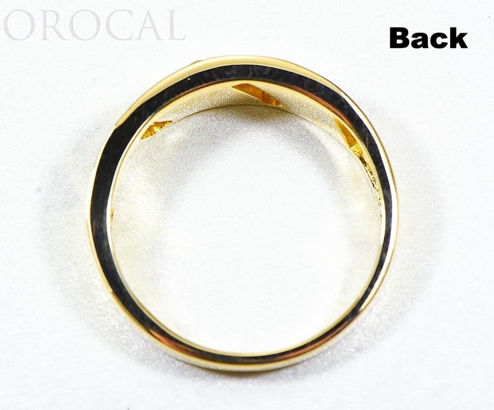 Gold Quartz Ring &quot;Orocal&quot; RM968D16NQ Genuine Hand Crafted Jewelry - 14K Gold Casting